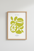 Gin & Tonic Cocktail Wall Art Print | Modern Bar Cart Decor | Minimalist Poster