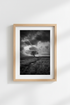 Gothic Landscape Wall Art | Moody Black and White Nature Poster | Dark Academia Decor