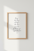 Spanish Quote Wall Art | Minimalist Script Poster, Modern Office Decor
