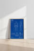 NEO Humanoid Robot Blueprint | Tech Schematic Print, Home Office Decor