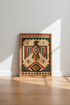 Southwestern Thunderbird Wall Art | Red Turquoise Tribal Print, Living Room Decor