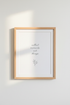 Collect Moments Not Things Wall Art | Bedroom Quote Decor | Minimalist Poster