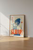 Ramen Girl Japanese Wall Art | Retro Pop Art Poster | Kitchen & Dining Decor