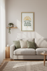 Rise & Shine Little Sunshine Wall Art | Nursery Decor | Sage Green Sun Poster