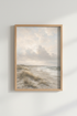 Impressionist Coastal Wall Art Print | Living Room Decor | Soft Beach Poster