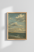 Seascape Wall Art Print | Living Room Decor | Coastal Calm Poster