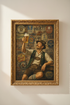 Beer Wall Art Print | Rustic Bavarian Style, Warm Tones Decor | Poster