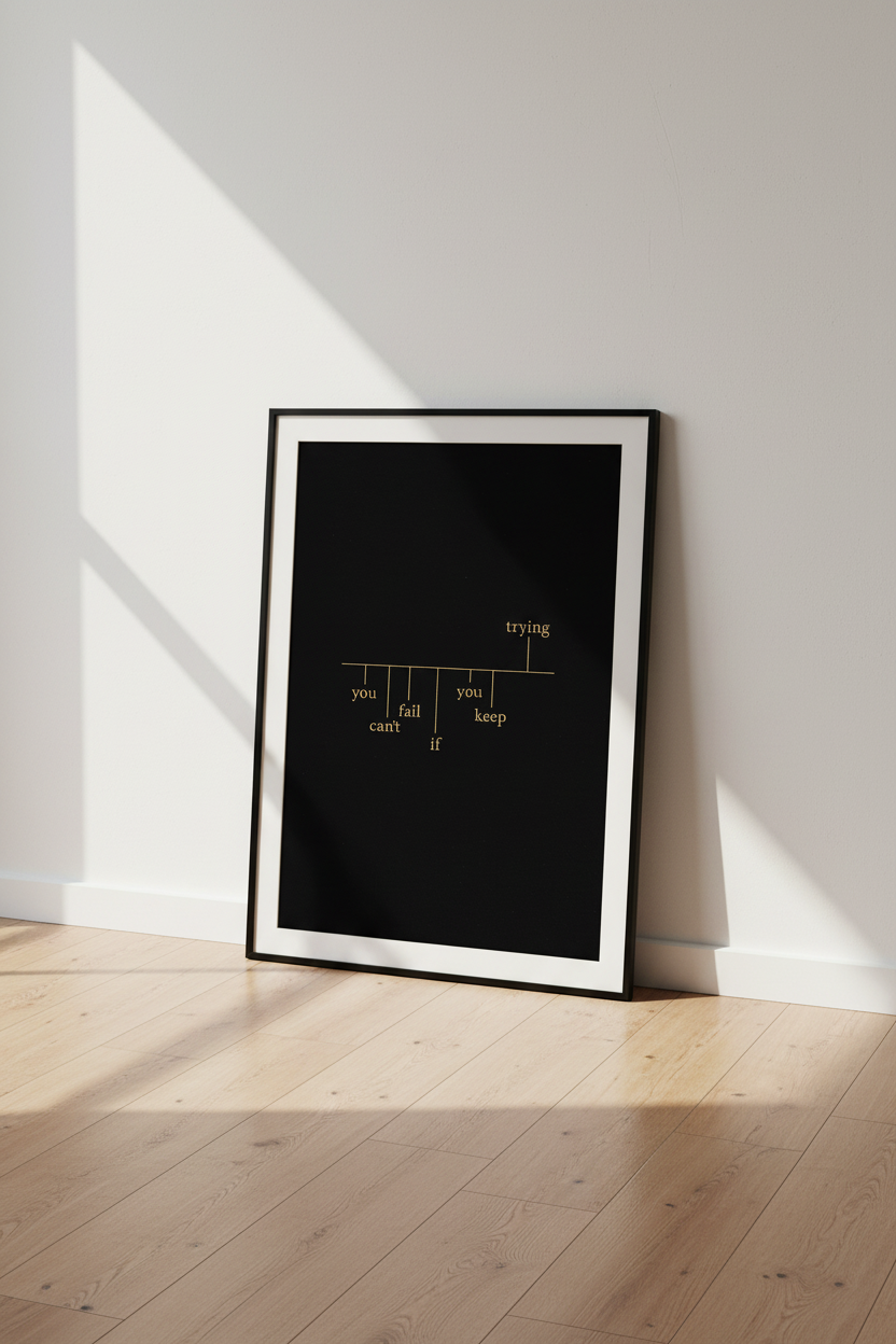 Inspirational Quote Wall Art | You Can&