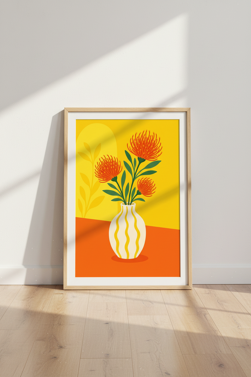 OrangeFlowers_YellowBackground_0738913_mockup3_floor.png