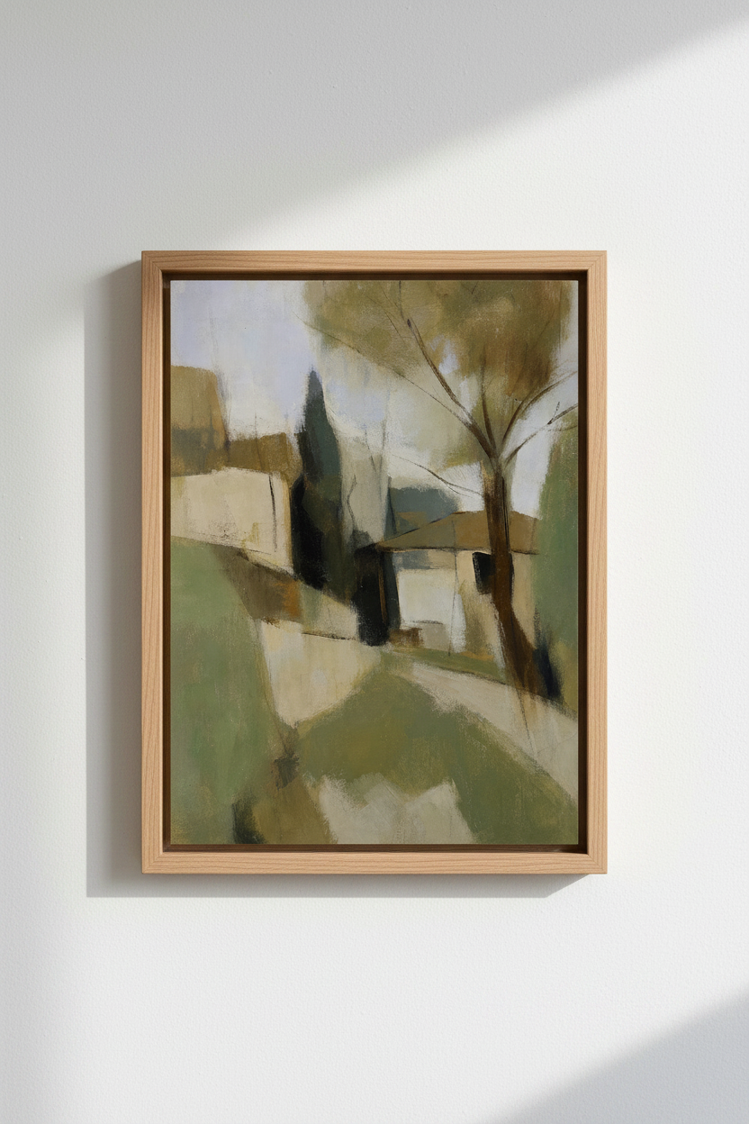Abstract landscape Wall Art Print | Living Room Decor | Minimal Poster