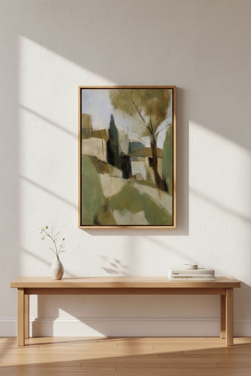 Abstract landscape Wall Art Print | Living Room Decor | Minimal Poster