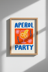 Cocktail Wall Art | Bright Pop Colors, Living Room Decor