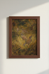 Wildlife Wall Art | Earthy Tones Impressionist, Living Room Decor