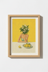 Lemon Surrealist Wall Art | Kitchen Decor | Whimsical Citrus Fruit Poster Print