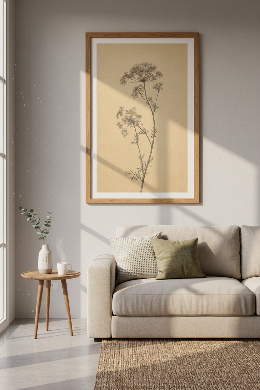 Vintage Botanical Wildflower Art | Queen Anne&