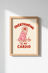 Funny wall art Bunny Wall Art Print | Living Room Decor | Cozy Poster
