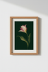 Botanical Print | Deep Green, Elegant Wall Decor for Living Room