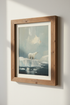 Polar Bear Oil Painting | Arctic Wildlife Art, Nursery & Living Room Decor