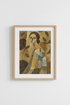 Abstract Woman Wall Art Print | Living Room Decor | Earthy Poster