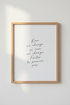 French Quote Wall Art | Minimalist Calligraphy Print, Office Decor Poster