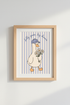 Silly Goose Wall Art Print | Cute Nursery Decor | Whimsical Animal Poster