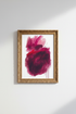 pink abstract art | Bold magenta tones, modern living room decor