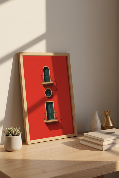 Abstract wall art | Living Room Decor | Modern Poster