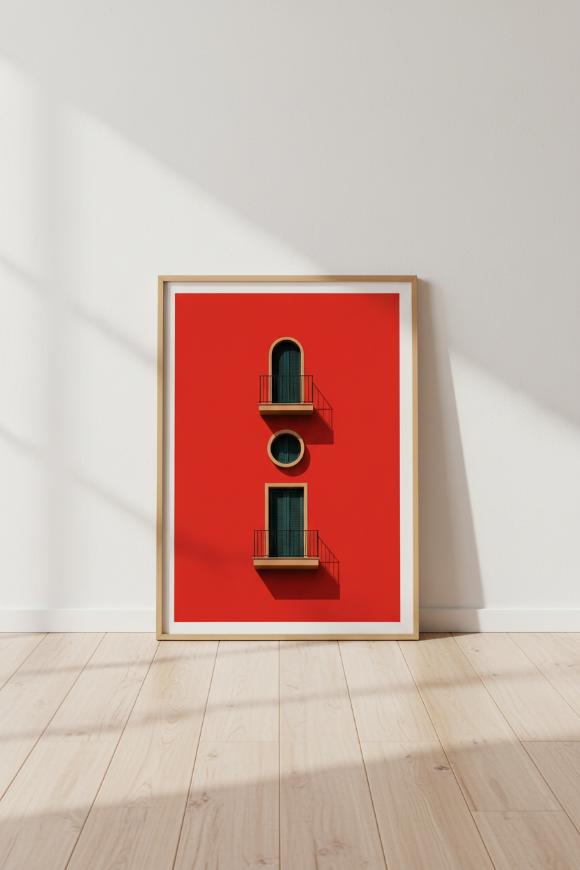 Abstract wall art | Living Room Decor | Modern Poster