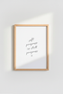 Soft Progress Quote Print | Minimalist Script Typography | Home Office Wall Art