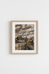 Paris Cityscape Art | Moody Greys Tones, Living Room Decor | Impressionist Poster