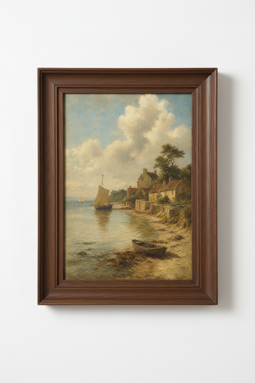 Coastal Wall Art | Soft Seaside Hues, Living Room Decor