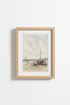 Nautical wall art | watercolor seaside vibes, coastal living decor