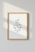 Small Steps Every Day | Minimalist Motivational Quote Print, Home Office Decor