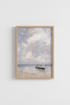Seascape wall art | Soft Blues, Coastal Decor | Ocean Poster