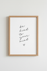 Be Kind To Your Mind Wall Art | Mental Health Decor | Minimalist Poster