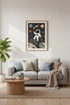 Astronaut Space Wall Art | Kids Nursery Decor | Boho Dream Big Poster