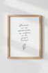 Spanish Quote Wall Art | Minimalist Florecer Print, Botanical Living Room Decor