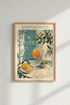 Aperol Spritz Wall Art Print | Mediterranean Kitchen Decor | Italian Summer Poster