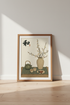 Japanese Tea Still Life | Zen Wabi Sabi Wall Art, Japandi Kitchen Decor Poster