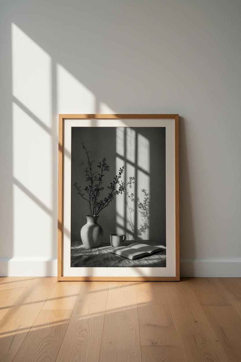 Dark Academia Wall Art Print | Moody Still Life Decor | Vintage Aesthetic Poster