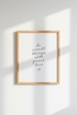 Do Small Things With Great Love | Minimalist Cursive, Bedroom Decor Poster
