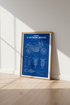 Suzuki V-Strom 800DE Blueprint Wall Art | Garage Decor | Adventure Motorcycle Poster