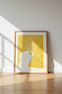 Melbourne City Map | Bold Yellow Minimalist Art, Modern Office & Home Decor