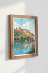 Amber Fort Jaipur India Wall Art | Rajasthan Travel Poster | Exotic Landscape Print