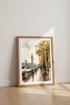 Big Ben London Watercolor Art | Autumn Cityscape Print, Travel Poster Decor