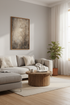 Moody Abstract Tree Wall Art | Earthy Neutral Landscape, Modern Farmhouse Decor