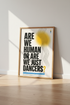 The Killers Lyric Poster | Indie Rock Graphic Wall Art, Music Lover Gift