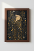 Klimt style wall art | Gold and black palette, Living Room Decor