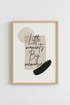 Little Moments Big Memories Art | Minimalist Neutral Quote, Nursery Decor