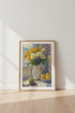 Impressionist Summer Floral Still Life | Kitchen Decor | Sunlit Flower Poster